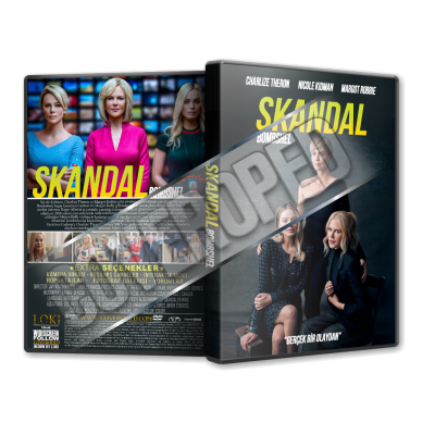 Skandal - Bombshell - 2019 V1 Türkçe Dvd Cover Tasarımı